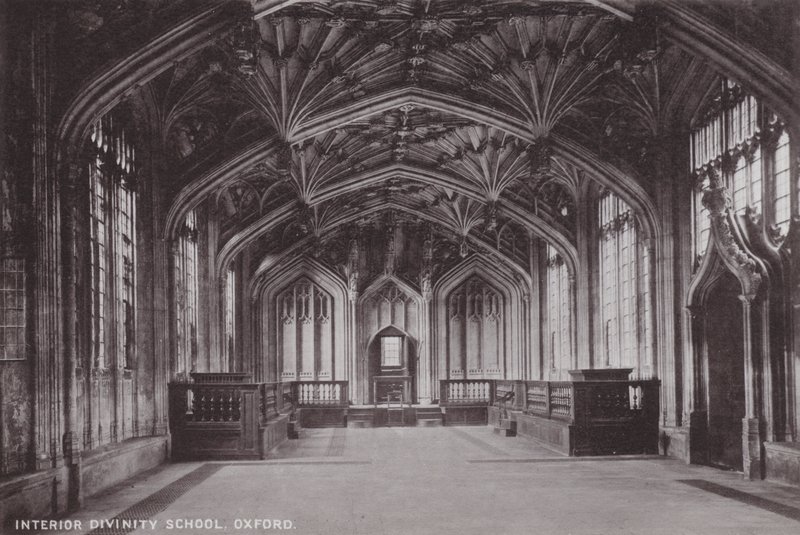 Interior Divinity School, Oxford alkotó: English Photographer