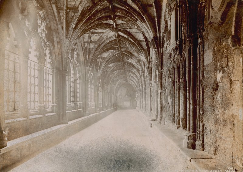 A Westminster Abbey kolostorának belseje alkotó: English Photographer