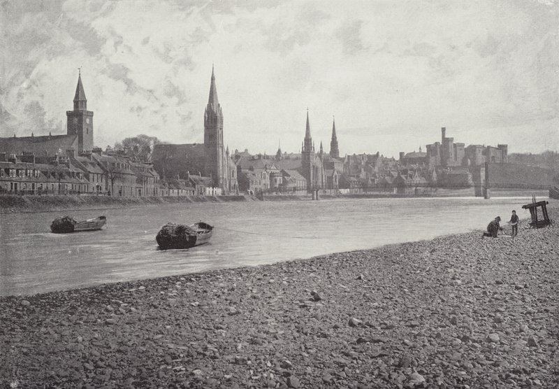 Inverness, a folyó felől alkotó: English Photographer