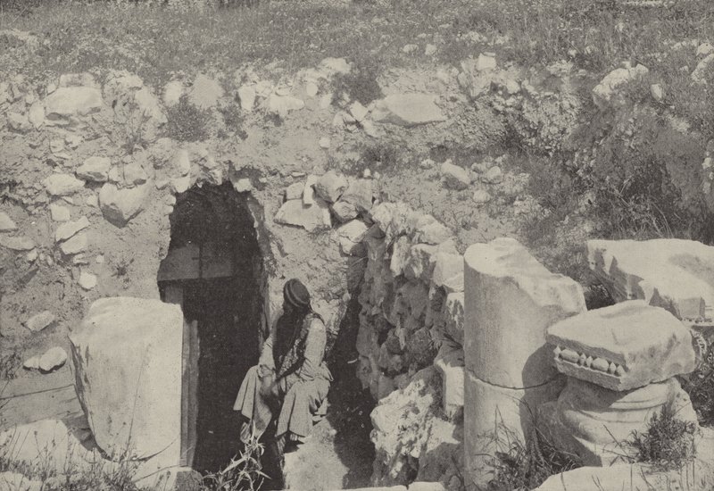 Jacobs Well, ahol Jézus a szamáriai asszonnyal beszélgetett alkotó: English Photographer