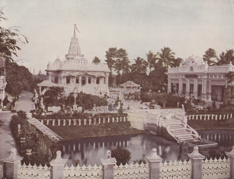 Jain Temple, Kalkutta (színes fotó) alkotó: English Photographer