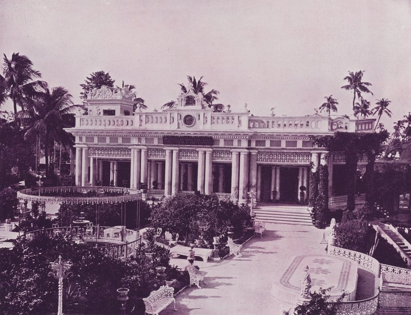 Jain Temple Garden, Kalkutta alkotó: English Photographer