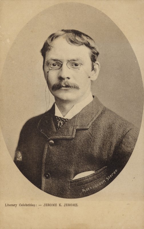 Jerome K Jerome (1859-1927), angol író alkotó: English Photographer