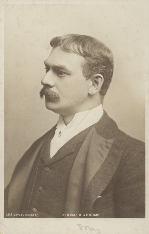 Jerome K Jerome (1859-1927), angol író alkotó: English Photographer
