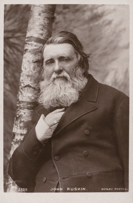 John Ruskin (1819-1900), angol író, művészeti kritikus, művész és társadalmi gondolkodó alkotó: English Photographer