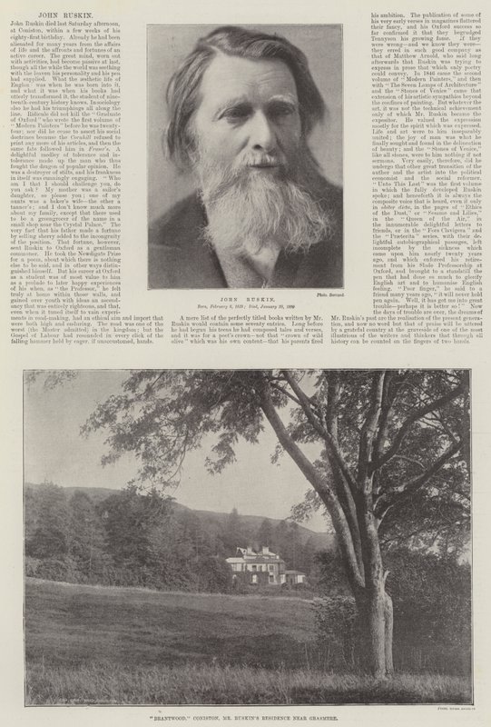 John Ruskin alkotó: English Photographer