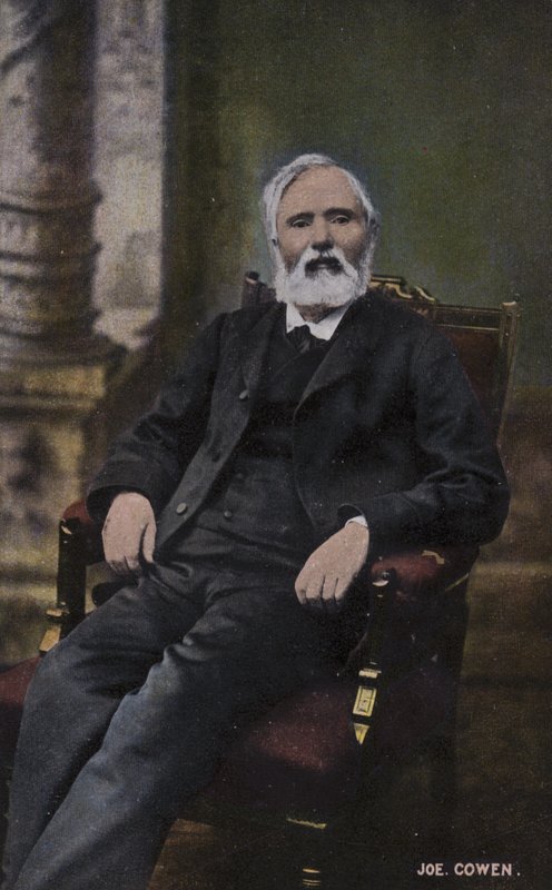 Joseph Cowen, angol radikális politikus és újságíró (színes fotó) alkotó: English Photographer