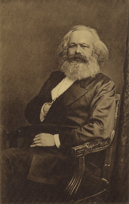 Karl Marx (1818-1883) német filozófus, közgazdász, történész és politikai teoretikus alkotó: English Photographer