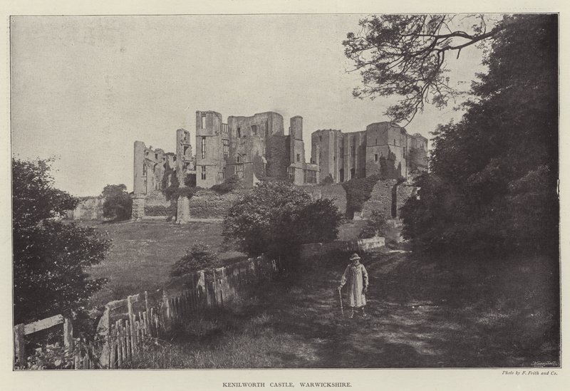 Kenilworth kastély, Warwickshire alkotó: English Photographer