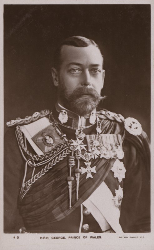V. György walesi herceg (fekete-fehér fotó) alkotó: English Photographer