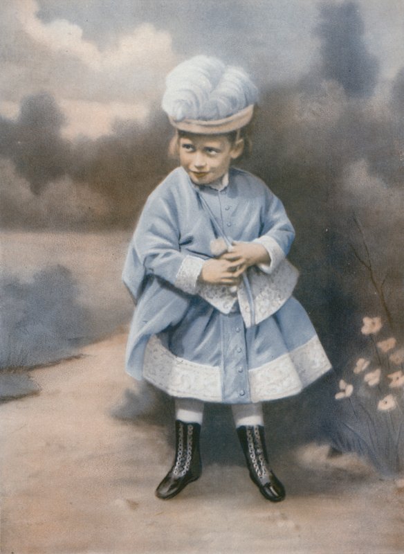 V. György király kisgyermekként, Sandringham, Norfolk, 1868 alkotó: English Photographer