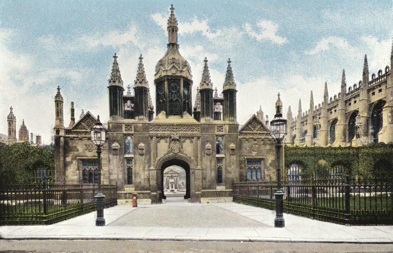 Kings College, Entrance Gateway alkotó: English Photographer