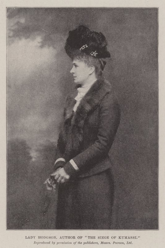 Lady Hodgson, A Kumassi ostroma szerzője alkotó: English Photographer