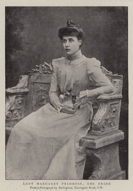 Lady Margaret Primrose, a menyasszony alkotó: English Photographer