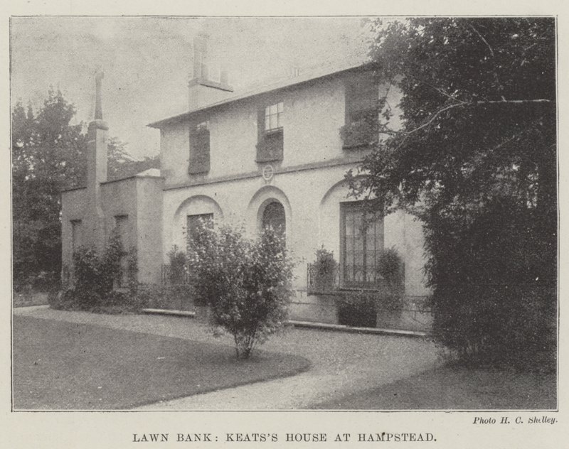 Lawn Bank, Keatss House Hampsteadben alkotó: English Photographer