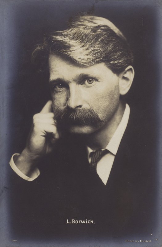 Leonard Borwick angol koncertzongorista (1868-1925) alkotó: English Photographer