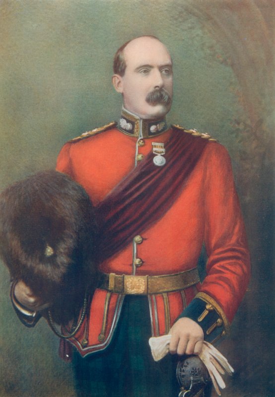 A. W. Thorneycroft alezredes. Thorneycroft lovas gyalogságának parancsnoka alkotó: English Photographer