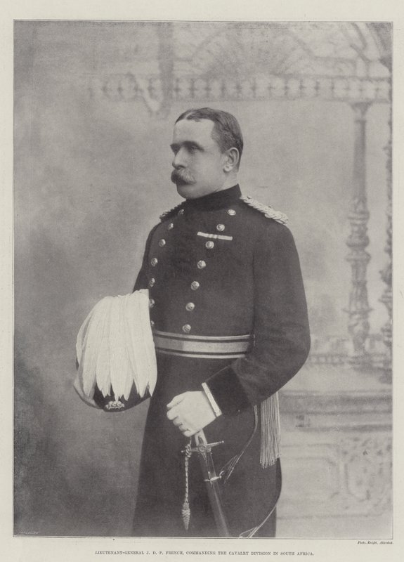 J D P francia altábornagy, a lovassági hadosztály parancsnoka Dél-Afrikában alkotó: English Photographer