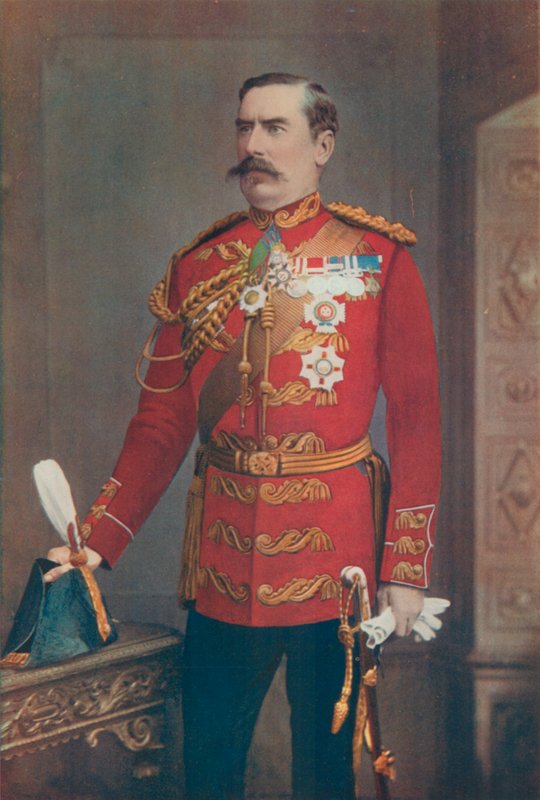 Sir Baker Creed Russel altábornagy. A déli körzet parancsnoka alkotó: English Photographer