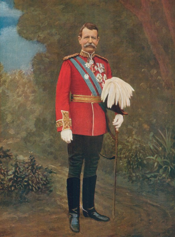 Sir Charles Warren altábornagy, a dél-afrikai haderő 5. hadosztályának parancsnoka alkotó: English Photographer