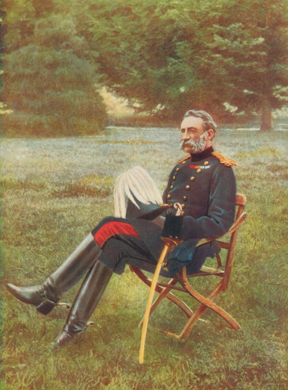 Sir Francis Clery altábornagy. Második hadosztály parancsnoka, Dél-Afrika alkotó: English Photographer