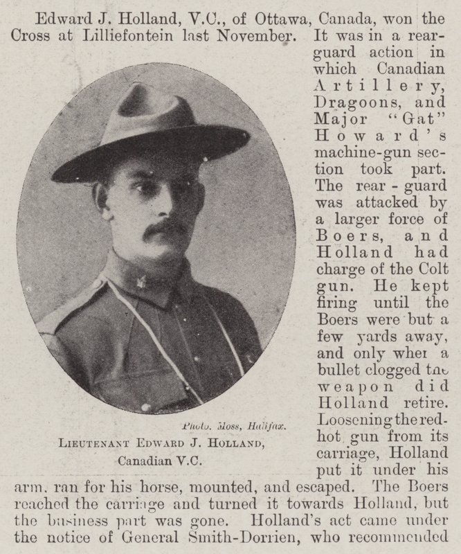 Edward J Holland hadnagy, kanadai kapitány alkotó: English Photographer