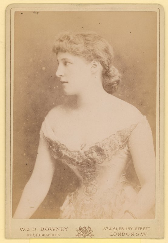 Lillie Langtry, színésznő, fénykép alkotó: English Photographer