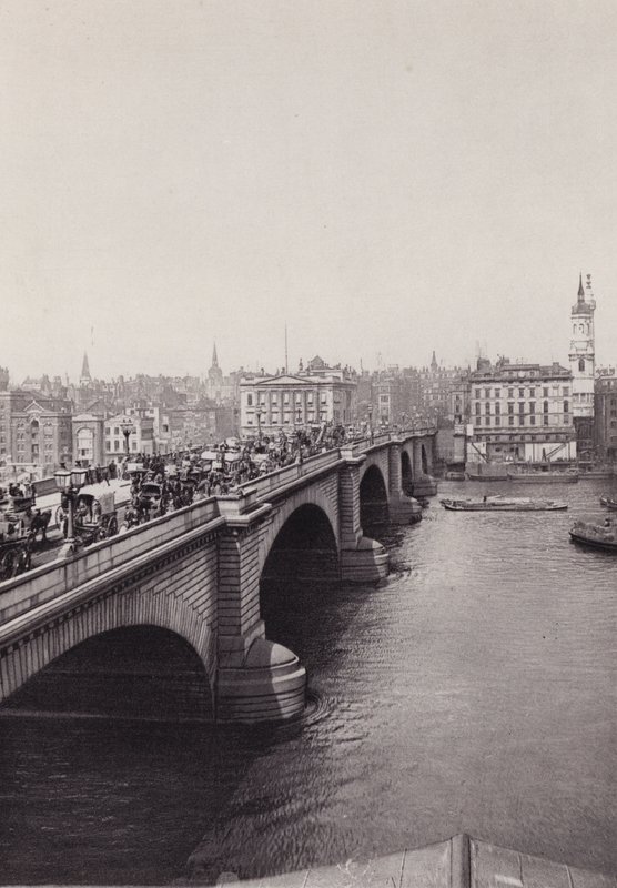 London: London Bridge (f/w fotó) alkotó: English Photographer