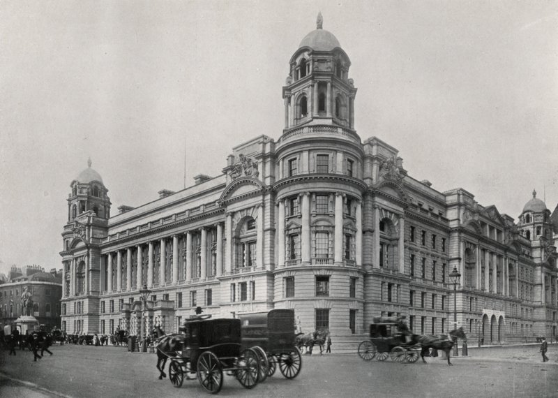 London: War Office, Whitehall (f/w fotó) alkotó: English Photographer