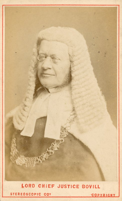 Lord Bovill, főbíró alkotó: English Photographer
