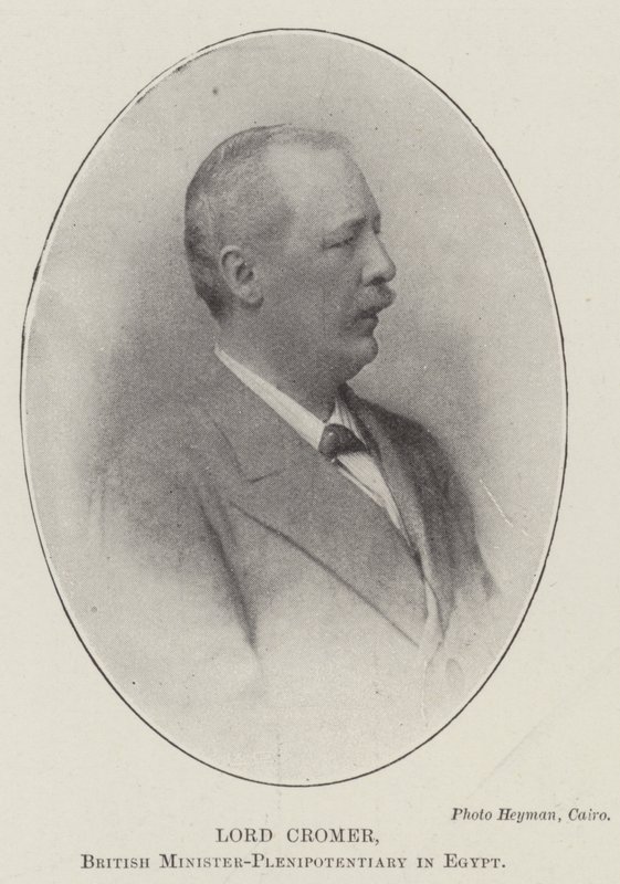 Lord Cromer, brit meghatalmazott miniszter Egyiptomban alkotó: English Photographer