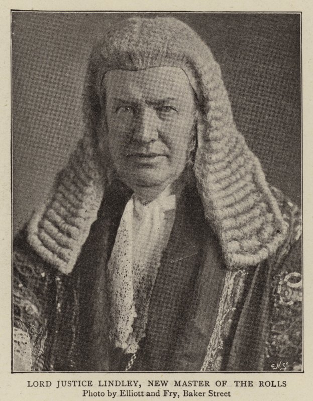 Lord Justice Lindley, a tekercsek új mestere alkotó: English Photographer