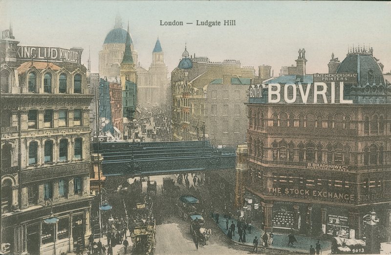 Ludgate Hill, London alkotó: English Photographer