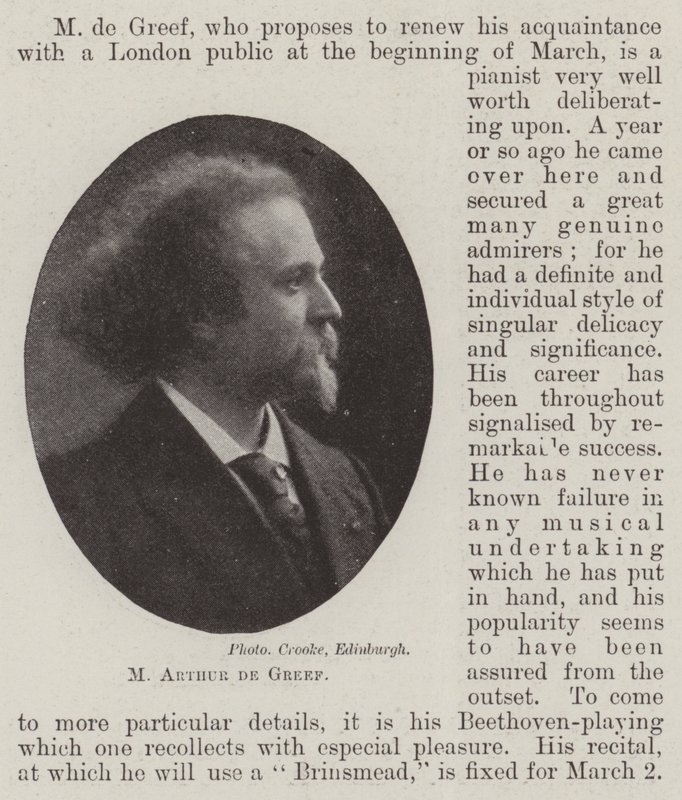 M Arthur de Greef alkotó: English Photographer