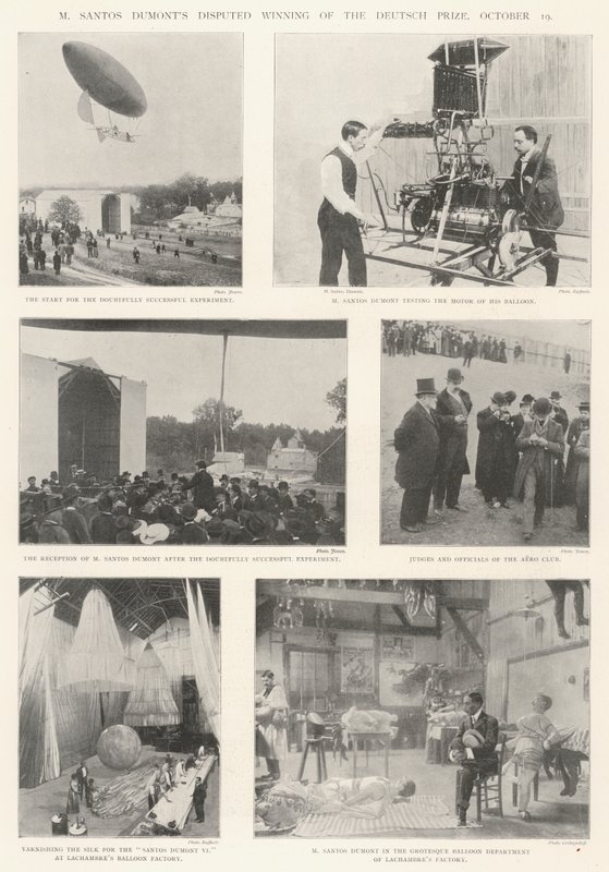 M Santos Dumonts vitatták a Deutsch-díj elnyerését, október 19 alkotó: English Photographer