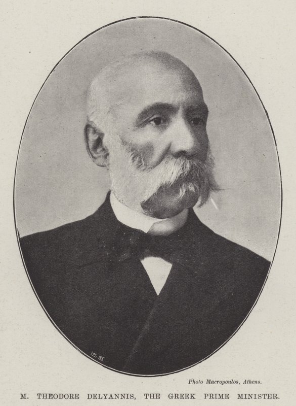 M Theodore Delyannis, a görög miniszterelnök alkotó: English Photographer
