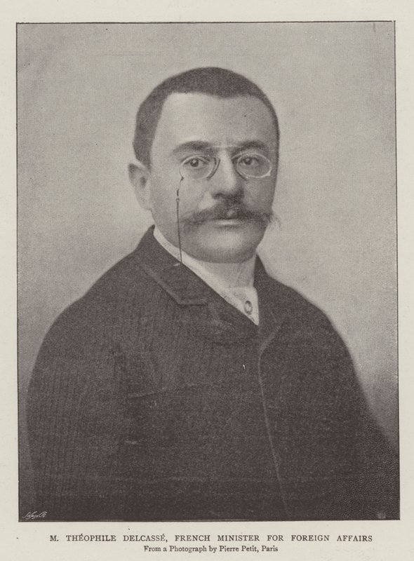 M Theophile Delcasse francia külügyminiszter alkotó: English Photographer