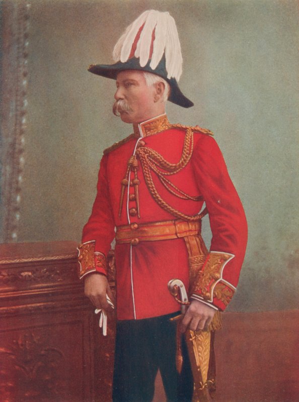 G. H. Marshall vezérőrnagy, a dél-afrikai tábori erők királyi tüzérségének parancsnoka alkotó: English Photographer