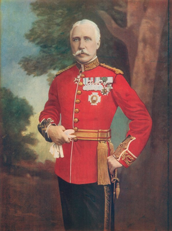 Sir Bindon Blood vezérőrnagy, Meerut körzet parancsnoka, Bengália alkotó: English Photographer