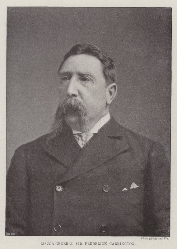 Sir Frederick Carrington vezérőrnagy alkotó: English Photographer