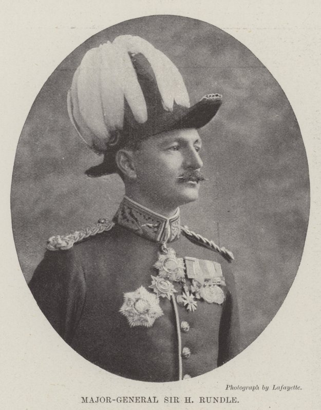 Sir H Rundle vezérőrnagy alkotó: English Photographer