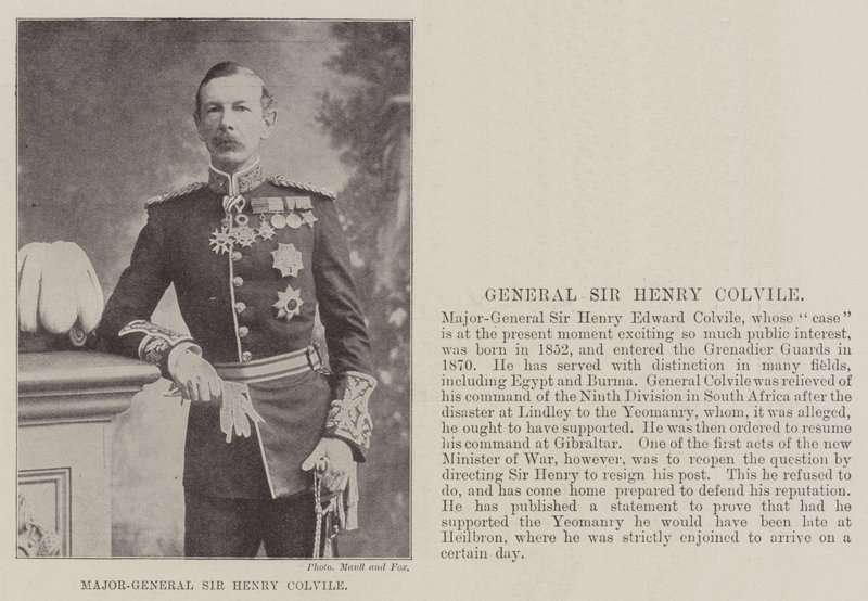 Sir Henry Colvile vezérőrnagy alkotó: English Photographer