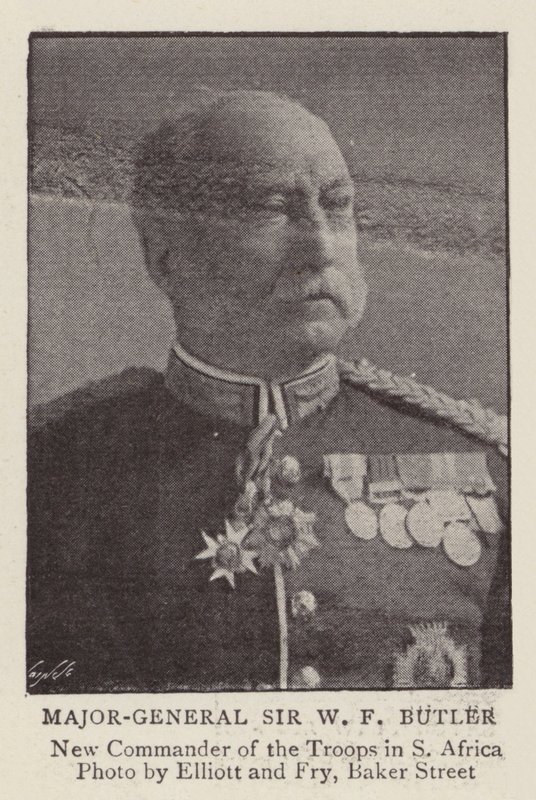 Sir W. F. Butler vezérőrnagy alkotó: English Photographer