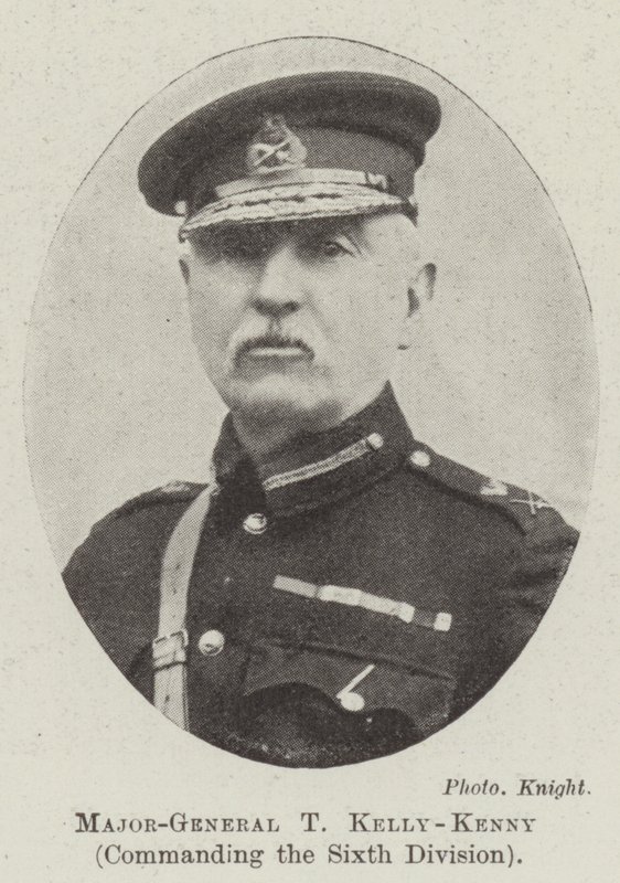 T Kelly-Kenny vezérőrnagy, a hatodik hadosztály parancsnoka alkotó: English Photographer