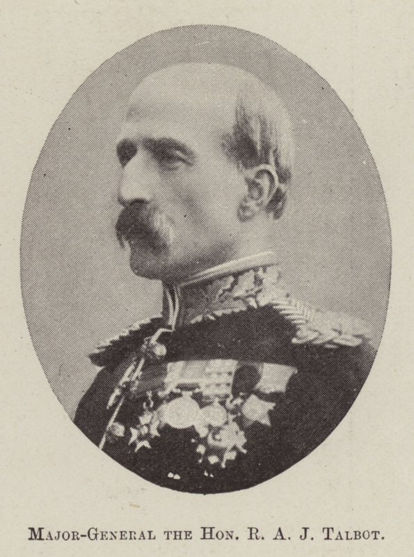 Tisztelt R A J Talbot vezérőrnagy alkotó: English Photographer