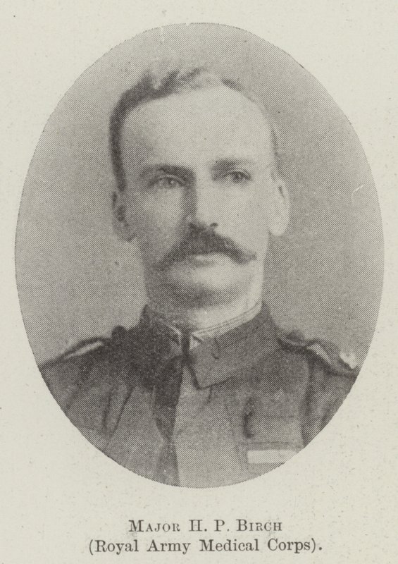 H. P. Birch őrnagy, Royal Army Medical Corps alkotó: English Photographer