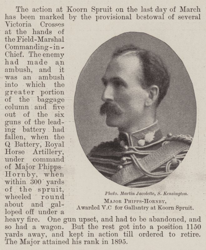 Phipps-Hornby őrnagy, a Koorn Spruit vitézségéért kitüntetett VC alkotó: English Photographer