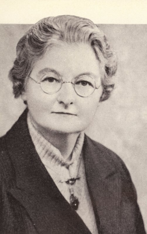 Margaret Bondfield, a munkáspárti képviselő és a brit kormány első női minisztere (f/w fotó) alkotó: English Photographer