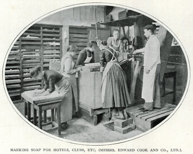 Jelölőszappan szállodáknak, kluboknak stb. (Edward Cook és Co., Ltd. urak) (f/w fotó) alkotó: English Photographer