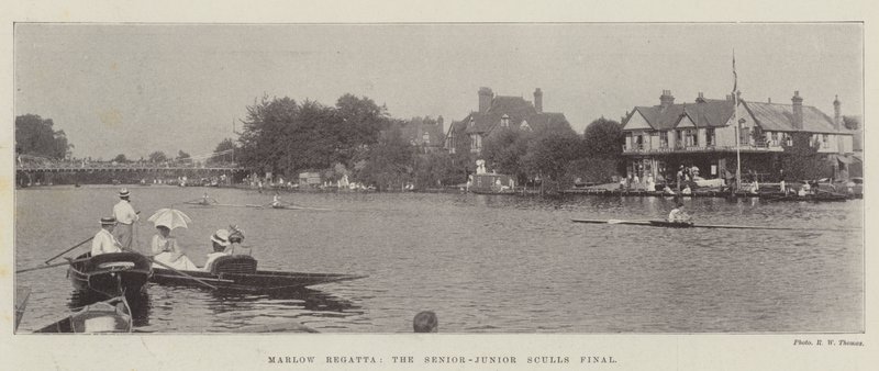 Marlow Regatta, a Senior-Junior döntő alkotó: English Photographer